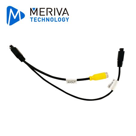 cable de salida de video meriva technology mm1n4pin  1 salida de video 4 pines  conector para rwatch  compatible con monitor ma