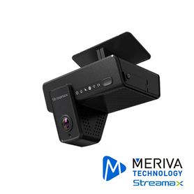 mdvr tipo dashcam meriva streamax c6 lite  doble camara integrada  4g  gps  wifi  soporta 2 micro sd  soporta 2 entradas de ala
