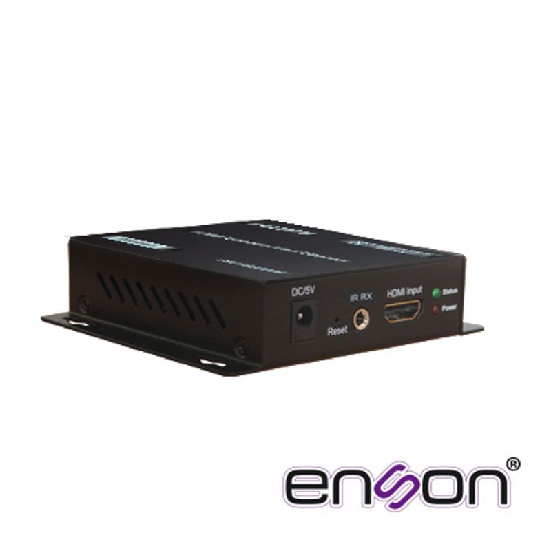 Extensor Hdmi Enson Enshe8200r Modulo Receptor Ideal Para Soluciones De Transmisión De Video Y Audio Por Protocolo Ip Uno A Vari