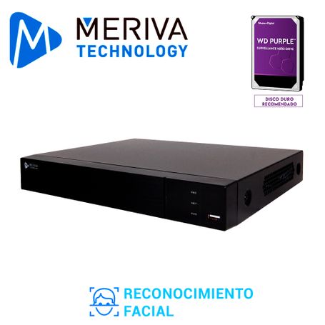 Nvr Face Recognition/video Intelligent/h.265 8ch Poe 8mp 2dd/hdmi 4k  Vga/onvif/ Meriva Technology Main0808/p2p Cloud N9000