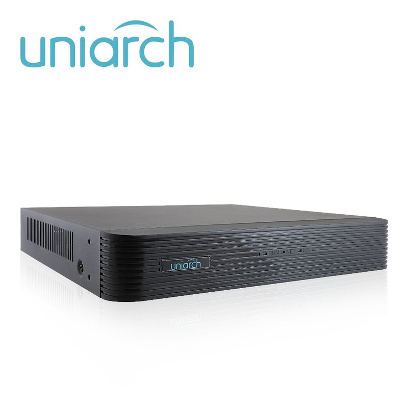 Nvr 8ch/8 Poe Nvr108e2p8 Uniarch By Unv Capacidad 1 Disco Duro Hasta 6tb Total /1 Salida Hdmi 1080p Y 1 Salida Vga Simultaneas /