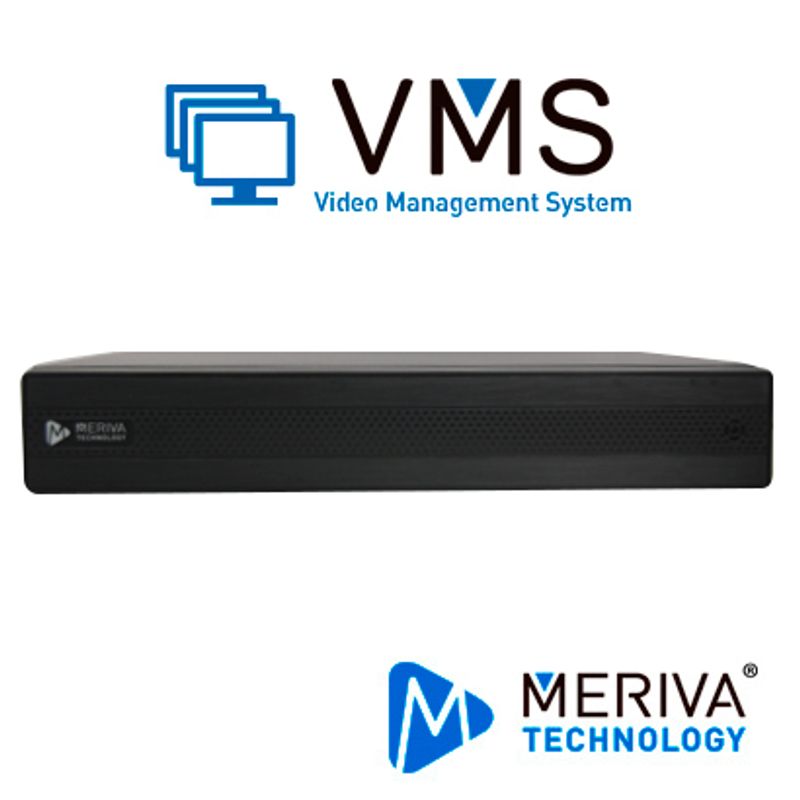 Nvrvms 8ch Meriva Technology Mvms1108 Graba / Decodifica / Centraliza Dvrnvripc / 1 Hdmi  1vga Simultaneas / Hasta 8tb Dd /h.265