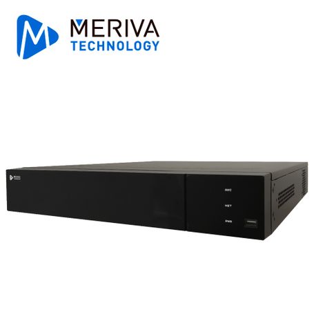 vmsnvr 32ch meriva tecnology mvms2132 graba  decodifica  centraliza nvrdvripc  h265  1 hdmi  1 vga simultaneas  entradasalida d