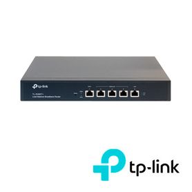 router balanceador de carga  tplink tlr480t  1 puerto wan  1 puerto lan  3 puertos wanlan  velocidad de 10100 mbps  30000 sesio