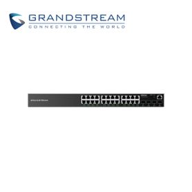 switch de 24 puertos poe  gwn7803p  grandstream  24 puertos 101001000 mbps  4 puertos sfp 101001000mbps  poe ataf  4166 mpps  g