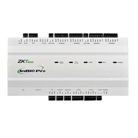 Zkteco Inbio260pro  Panel De Control De Acceso Avanzado / 2 Puertas / 20 Mil Huellas / Push / Green Label / Requiere Licencia / 