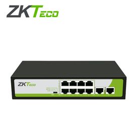 switch zkteco pe082120c 8 puertos rj45 10100 mbps con poe afat  2 puerto rj45 100 mbps no administrable energia total 150w comp