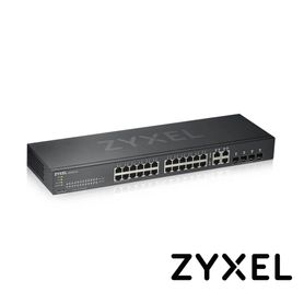switch zyxel gs192024hpv2 24 puertos rj45 1001000 mbps con poe afat  4 puertos combo rj45sfp 1000 mbps administrablel2 compatib
