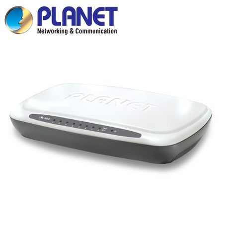 Switch No Administrable De 8 Puertos / Planet Sw804 / 8 Puertos Rj45 Mdi/mdix / 12 Mpps / Recinto De Plastico / 5v Cc / 3w De Co