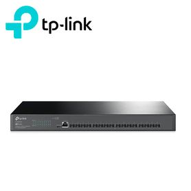 switch administrable tplink tlsx3016f  cuenta con 16 puertos sfp 10giga  administracion centralizada con omada  carcasa metalic