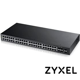 switch zyxel gs192048v2 44 puertos rj45 1001000 mbps  4 puertos combo rj45sfp 1000 mbps  2 puertos sfp 1000 mbps administrablel
