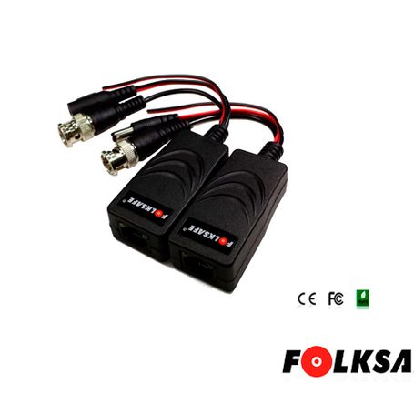 transceptor hd folksafe transmisorreceptor de video datosptz y voltaje12v24v dcac compatible con todas las marcas de cámaras co