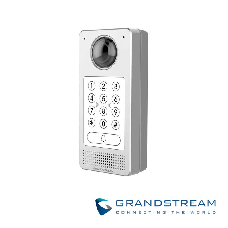 Videoportero Ip Gradstream Gds3710 Con Camara 1080p Lector Rfid Poe Microfono Y Altavoz Integrado