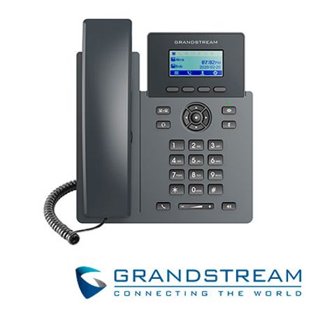 telefono ip grado carrier grandstream grp2601 2 cuentas sip 2 lineas compatible con gdms conferencia de 5 vias ehs sin poe incl