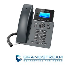 teléfono ip grandstream grp2602p grado carrier 4 cuentas sip 2 lineas compatible con gdms conferencia de 5 vias ehs soporta poe