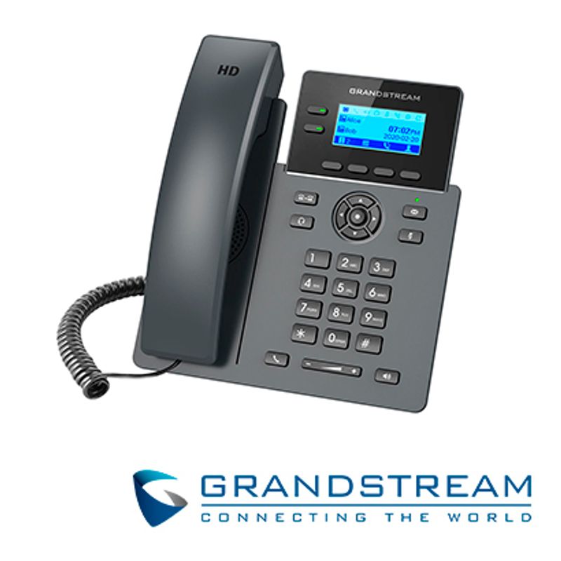 Teléfono Ip Grandstream Grp2602p Grado Carrier 4 Cuentas Sip 2 Lineas Compatible Con Gdms Conferencia De 5 Vias Ehs Soporta Poe 