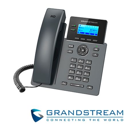 teléfono ip grandstream grp2602p grado carrier 4 cuentas sip 2 lineas compatible con gdms conferencia de 5 vias ehs soporta poe