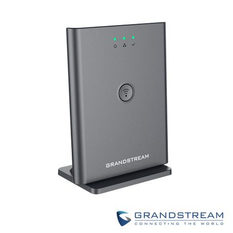 Estacion base Dect Grandstream Dp752 para Telefonos Dp720. Soporta Hasta 10 Cuentas Sip Push Talk Poe Base 10/100 Incluye Adapta