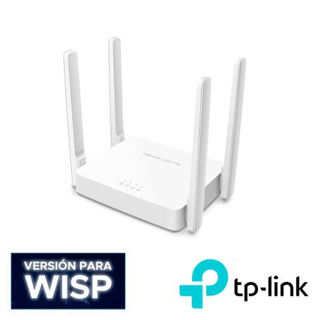 router inalambrico dual band ac1200 mercusys ac10  80211ac wifi 5  velocidad de 300mbps 24ghz  velocidad 867 mbps 5ghz  1 puert