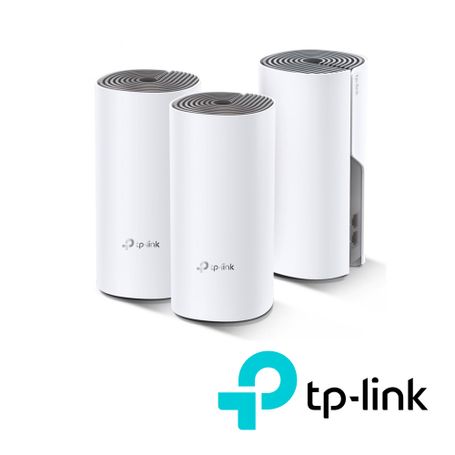 sistema wifi mesh tplink deco e43pack ac1200 dual band hasta 100 equipos mumimo compatible con alexa