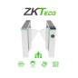 ZKTECO MARSF1000 - Barrera Peatonal Tipo Flap Bidireccional / Motor Brushless / 20 a 25 Aperturas x Minuto