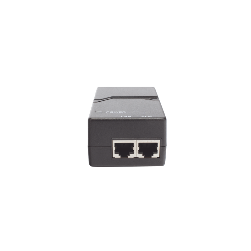 Inyector PoE estándar 802.3af Gigabit (50 V - 0.3 A - 15 W)