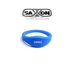 SAXXON BTRW01 - Brazalete de Proximidad RFID 125 Khz / Color Azul / Material Silicon