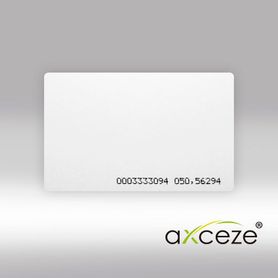 tarjeta de proximidad axidc delgada con código impreso frecuencia de 125khz compatible con equipos id