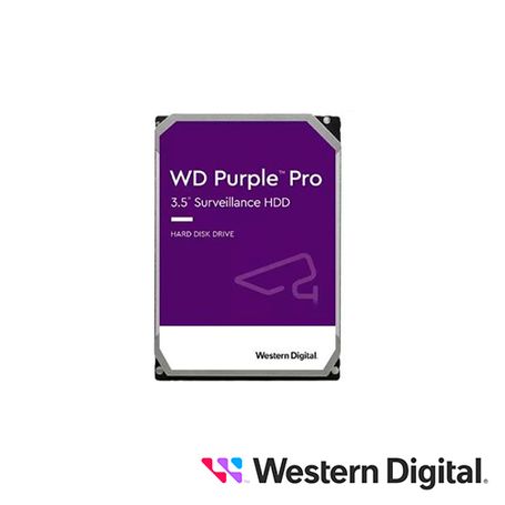 Disco Duro Dd 8tb Sata Wd Purple Pro Wd8001purp 24/7 Optimizado Para Videovigilancia Sata Iii 6gb/s 7200rpm Compatible Con Dvr Y