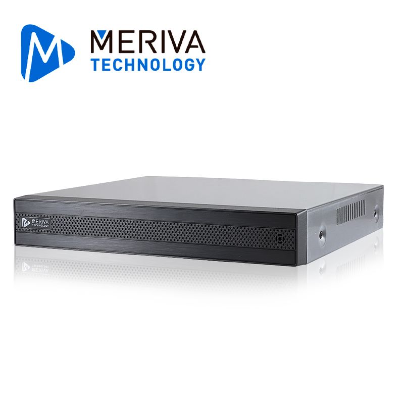 Dvr Meriva Technology Mxvr5104 Hd H.265 6 Ch 5mp Penta Hibrido 4ch Bnc / 2ch Ip / Salida Hdmi (1080p)  1 Vga  Bnc Simultánea / 1