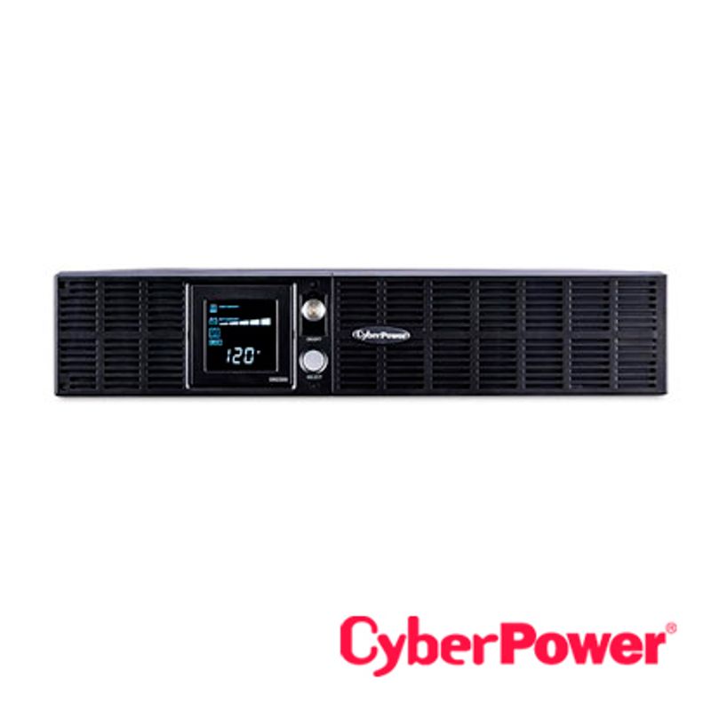 Ups Cyberpower Or2200lcdrt2u 2200va/1320w 120vca Linea Interactiva Torre/rack 2u Contactos 8xnema 520r Supresion De Picosbateria