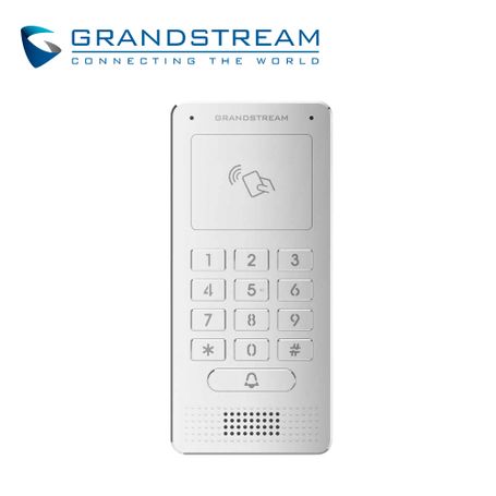 portero grandstream gds3705 sip metal exterior ip66 ik09 acepta tarjetas rfid 125khz dos relevadores poe