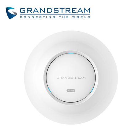 Access Point Grandstream Gwn7664 Wifi 802.11ax Mumimo 4x44 3.55gbps Doble Banda 32 Ssid Para Interiores Alcance 175m 750 Usuario