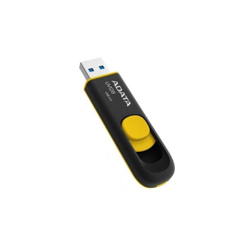 Memoria USB ADATA UV128 Negro 32 GB  USB 3.2 (retrocompatible con 3.0 y 2.0) 100 MB/s SBNB600