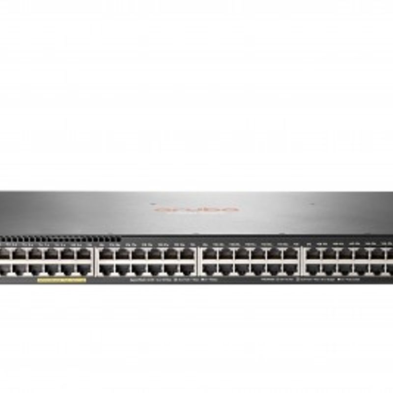 Switch Aruba JL262A Gigabit Ethernet 2930F 48G PoE 4SFP 48 Puertos PoE 10/100/1000Mbps  4 Puertos SFP 104 Gbit/s 32.768 Entradas