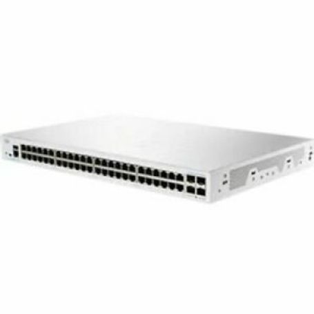 CBS25048P4XNA Switch Cisco Administrable 48 puertos 10/100/1000 PoE 370W  4 x 10 Gigabit SFP SBNB600