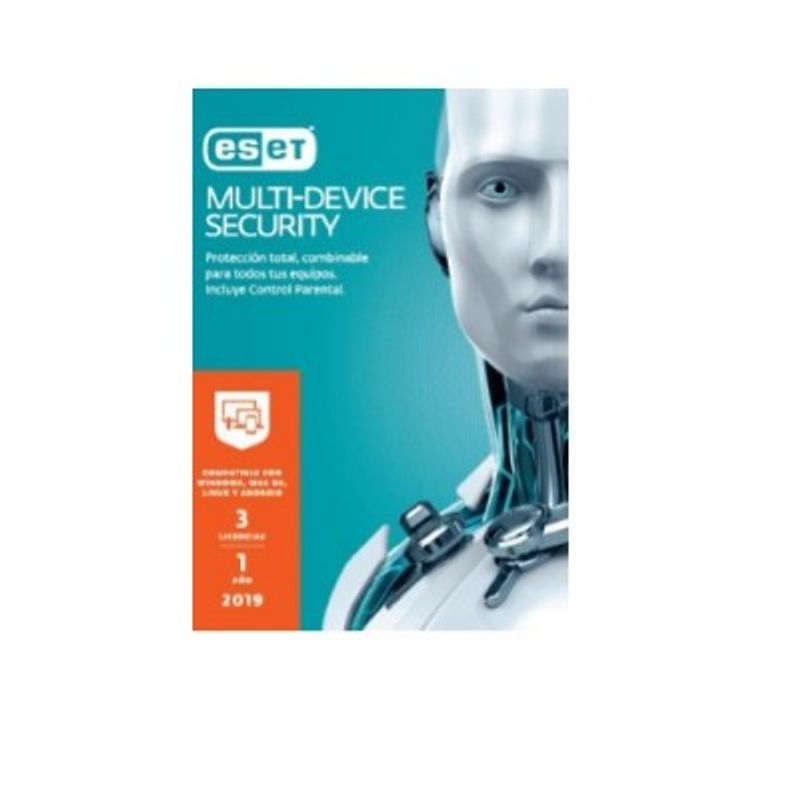 Antivirus ESET Multidevice Security  3 licencias 1 Ano(s) Caja SBNB600