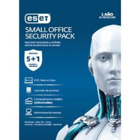 Small Office Security Pack ESET ESD 5PC1 Servidor 1 Ano  Activación inmediata  SBNB600