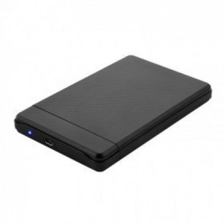 Gabinete para Discos Duros GETTTECH  2.5 pulgadas SATA USB 2.0 Negro SBNB600