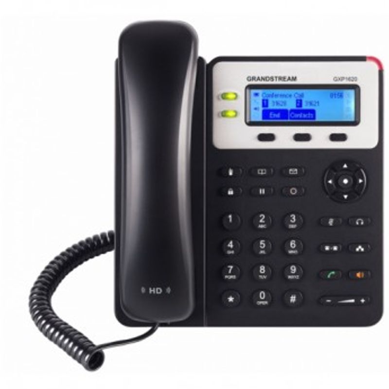 Teléfono IP Grandstream GXP1625 Si 2 lineas Negro SBNB600