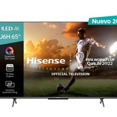 Televisor Hisense 65U6H 65 pulgadas ULED 4K UHD 3840 x 2160 Pixeles QUANTUM SMART GOOGLE SBNB600