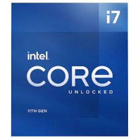 Procesador Intel Core i711700K 3.60GHz 8 núcleos Socket 1200 16 MB Caché. Rocket Lake. (REQUIERE VENTILADOR. COMPATIBLE SOLO CON