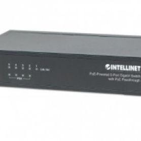 switch intellinet 5 puertos gigabit alimentado por poe