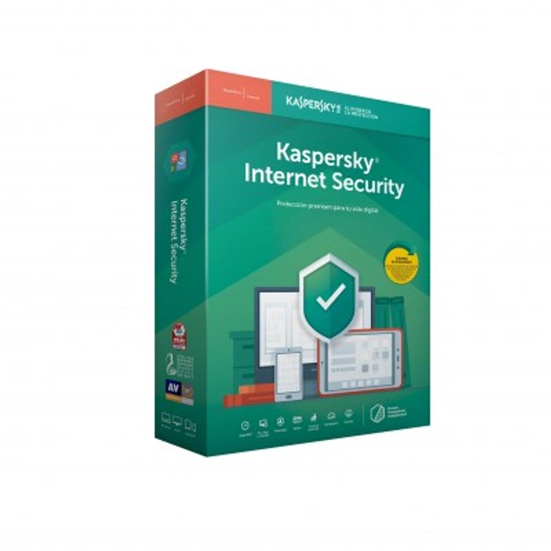 Antivirus KASPERSKY Internet Security Multidispositivos 1 licencias 1 Ano(s) SBNB600