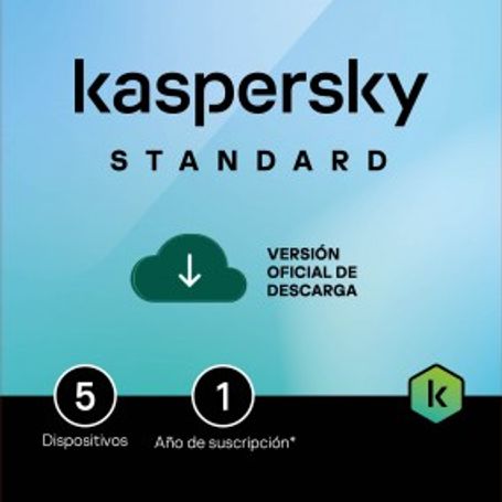 Kaspersky Standard 5 Dispositivos 1 Ano (Antivirus) SBNB600