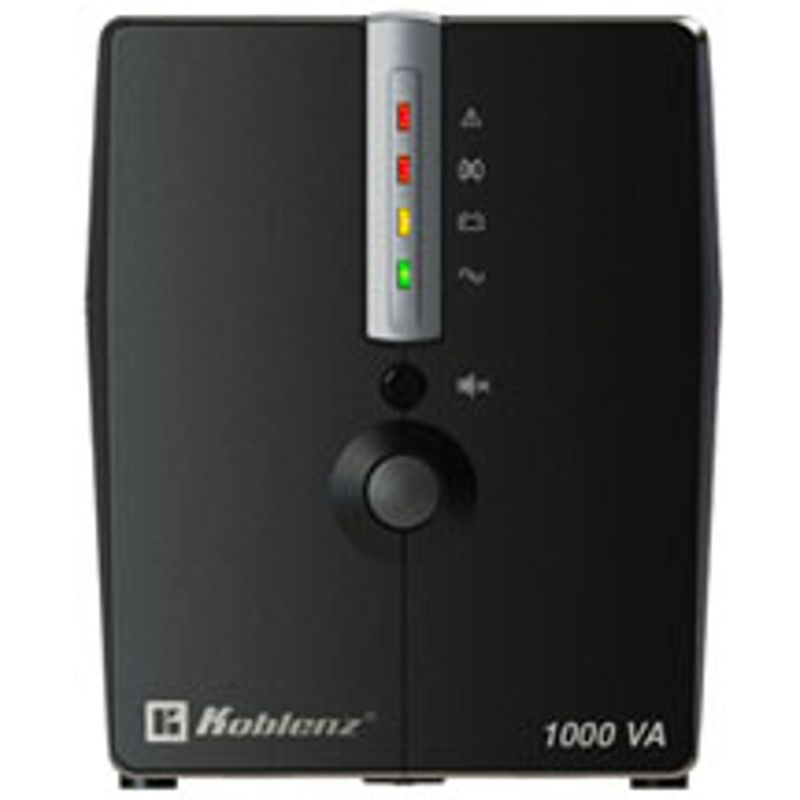 NoBreak KOBLENZ 10017 USB/R 1000 VA 500 W 1 h Negro Hogar y Oficina SBNB600