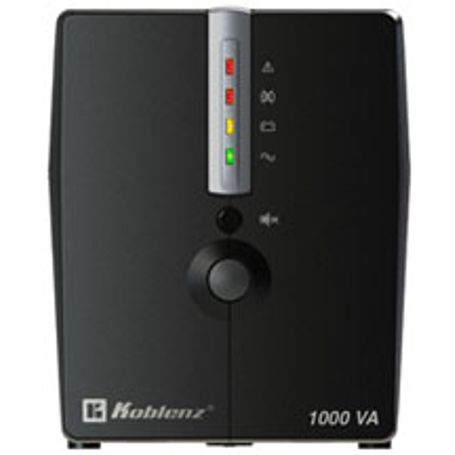 NoBreak KOBLENZ 10017 USB/R 1000 VA 500 W 1 h Negro Hogar y Oficina SBNB600