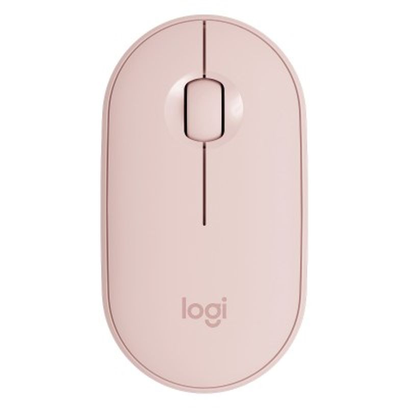 Mouse Inalámbrico LOGITECH M350 Rosa 3 botones Bluetooth Óptico 1000 DPI SBNB600