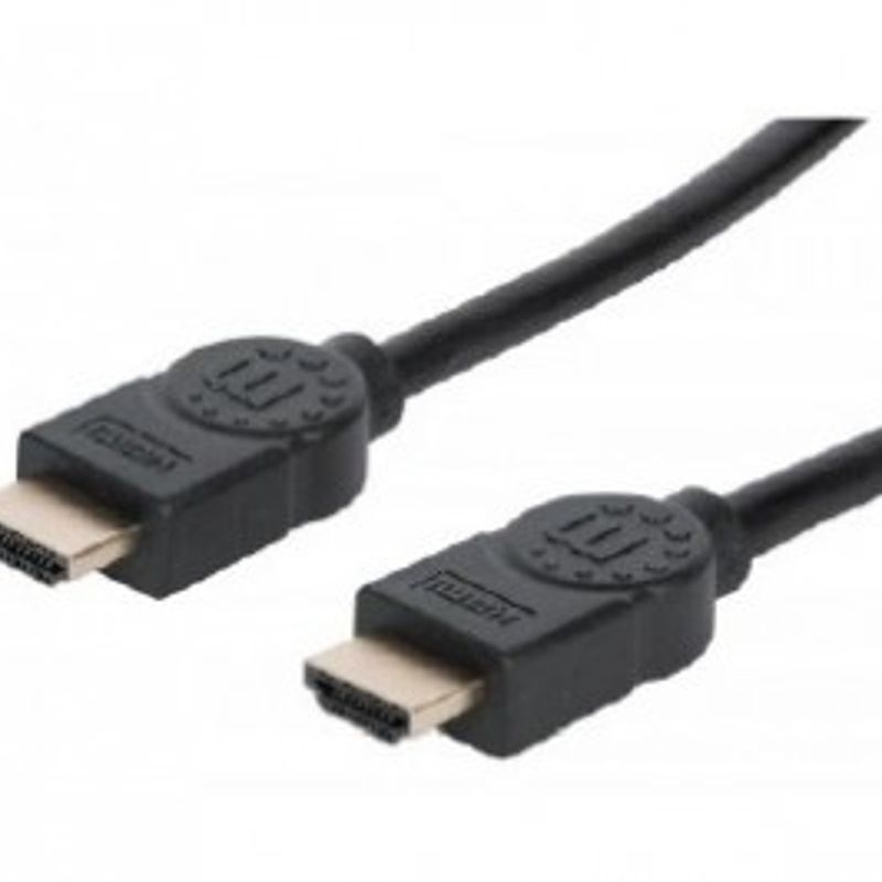 Cable HDMI de ultra alta velocidad con ethernet 8K60Hz o 4K120Hz MANHATTAN 354080 2 m Macho Negro SBNB600