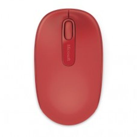 Mouse MICROSOFT Wireless Mobile Mouse 1850 Inalambrico Rojo 2 botones RF WirelessUSB Óptico 1000 DPI SBNB600